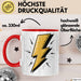 Elektriker Tasse Geschenkidee für Elektrotechniker Rot Trendation