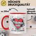 Valentinstag Tasse Geschenk für Ihn Sie Männer Für Paare Freundin Geschenkidee Kaffee-Becher Liebe Ich Liebe Dich Mehr Ende Ich Hab Gewonnen Rot Trendation
