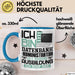 Datenbankadministrator Ausbildung Tasse Geschenk Ich Bin Datenbankadministrator In Der Ausbildung Ich Darf Das Geschenkidee Spruch Blau Trendation