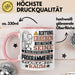 Programmierer Geschenk Tasse Lustiger Spruch Erheben Sie Sich Der Programmierer Betritt den Raum Rosa Trendation