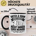 Vater & Sohn Tasse Geschenk Zum Vatertag Vielleicht Nicht Immer Einer Meinung Trendation