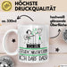 Geschenk für Studiomusikerin Tasse Lustige Geschenkidee Geburtstag Ich Bin Studiomusikerin Ich Darf Das Weiß Trendation