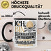 Eisenbahnerin im Betriebsdienst Ausbildung Start Geschenk Tasse Ich Bin Eisenbahnerin im Betriebsdienst In Der Ausbildung Ich Darf Das Kaffee-Becher Geschenkidee Schwarz Trendation