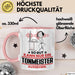 Tonmeister Geschenk Tasse So Gut Kann Nur Ein Tonmeister Aussehen Geschenkidee Kaffee-Becher Rosa Trendation