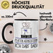 Geschenk für Plattenladenbesitzerin Tasse Lustige Geschenkidee Geburtstag Ich Bin Plattenladenbesitzerin Ich Darf Das Trendation