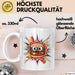 Burger Fan Tasse Geschenk Lustige Geschenkidee Spruch Für Fast Food Fans Weiß Trendation