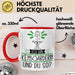 Keyboarderin Tasse Geschenk Ich Bin Keyboarderin Und Du So Geschenkidee Lustiger Spruch Becher Rot Trendation