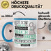 Katzenpsychologin Geschenk Becher Tasse Gott Schuf Alle Menschen Gleich Nur Die Besten Durfeten Katzenpsychologin Werden Geschenkidee Lustig Blau Trendation