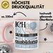 Sozialarbeiterin Ausbildung Start Geschenk Tasse Ich Bin Sozialarbeiterin In Der Ausbildung Ich Darf Das Kaffee-Becher Geschenkidee Rosa Trendation