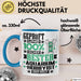 Aquarium-Hobbyist Geschenk Lustiger Spruch für Aquarium-Hobbyist Geschenkidee Bester Aquarium-Hobbyist Der Welt Blau Trendation