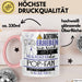 Pop-Fan Tasse Geschenk Lustiger Spruch Bitte Erheben Sie Sich Seine Majestät Die Pop-Fan Betritt Den Raum Rosa Trendation
