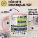 Tennisspieler Geschenk Tasse Lustiger Spruch Erheben Sie Sich Der Tennisspieler Betritt den Raum Rosa Trendation