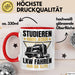 LKW Fahrer Geschenk Tasse Lastkraftwagen-Fahrer Geschenkidee Lustiger Spruch Kaffee-Becher Studieren Kann Jeder LKW Fahren Nur Die ELite Rot Trendation