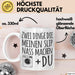 Valentinstag Beziehung Tasse Geschenk Lustige Geschenkidee 2 Dinge Die Meinen Nass Machen Weiß Trendation