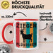 Ziegenbauer Ziegen Tier Tasse Geschenk Lustige Geschenkidee Spruch Ziegen Flüsterer Rot Trendation