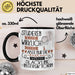 Slackline-Instruktorin Tasse Lustiges Geschenk Studieren Kann Wirklich Jeder Nur Die Besten Werden Slackline-Instruktorin Schwarz Trendation