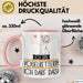 Geschenk für Vogelretterin Tasse Lustige Geschenkidee Geburtstag Ich Bin Vogelretterin Ich Darf Das Rosa Trendation