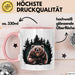 Bärenliebhaber Tasse Geschenkidee für Naturliebhaber Rosa Trendation