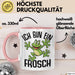 Frosch-Liebhaber Tasse Geschenk Ich Bin Ein Frosch Jungs Rosa Trendation