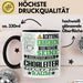 Chorleiter Geschenk Tasse Lustiger Spruch Erheben Sie Sich Der Chorleiter Betritt den Raum Schwarz Trendation