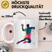 Handballspieler Tasse Geschenk Lustige Geschenkidee Spruch Weiß Trendation