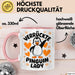 Pinguin Tier Tasse Geschenk Lustige Geschenkidee Spruch Verrückte Pinguin Lady Rosa Trendation