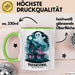 Paranormaler Ermittler Tasse Geschenkidee für Grün Trendation
