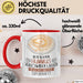 Hummus-Liebhaber Tasse Geschenk Ich Kann Hummus Verschwinden Lassen Was Ist Deine Superkraft Becher Geschenkidee Hummus Kaffee-Becher Rot Trendation