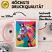 Pferde Tierliebhaber Tasse Geschenk Lustige Geschenkidee Spruch Rosa Trendation