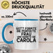 Carola Tasse Gott Formte Die Perfekte Frau Und Nannte Sie Carola Geschenk Blau Trendation