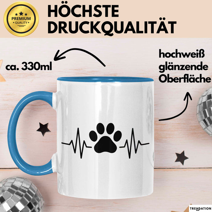 Tierarzt Tasse Geschenkidee Tierarzt Lustiger Spruch Geschenkidee Lustig Blau Trendation