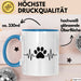 Tierarzt Tasse Geschenkidee Tierarzt Lustiger Spruch Geschenkidee Lustig Blau Trendation