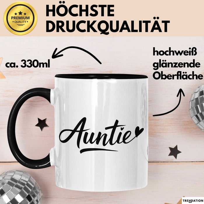 Tante Patentante Tasse Geschenk Lustige Geschenkidee Spruch Tante Trendation