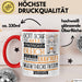 Musiktheoretikerin Geschenk Becher Tasse Gott Schuf Alle Menschen Gleich Nur Die Besten Durfeten Musiktheoretikerin Werden Geschenkidee Lustig Rot Trendation