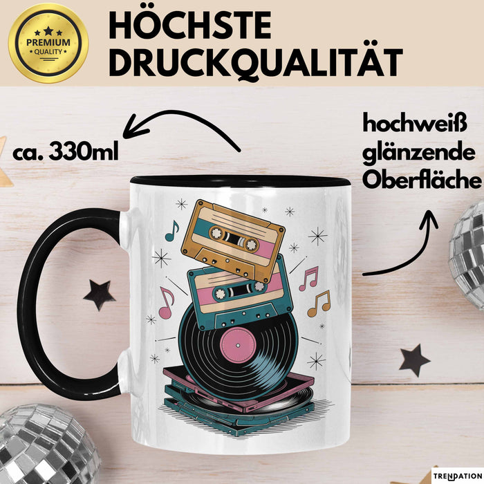 Retro Fan Tasse Geschenkidee für Vintage Liebhaber Trendation