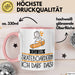 Geschenk für Skateboarderin Tasse Lustige Geschenkidee Geburtstag Ich Bin Skateboarderin Ich Darf Das Rosa Trendation