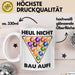 Billard-Spieler Tasse Pool Heul Nicht Bau Auf Geschenkidee Billiard Profi Becher Weiß Trendation