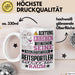 Reitsportler Geschenk Tasse Lustiger Spruch Erheben Sie Sich Der Reitsportler Betritt den Raum Weiß Trendation