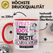 Beste Sounddesignerin Der Welt Tasse Geschenk für Eine Sounddesignerin Geprüft Und Sicher Geschenkidee Geburtstag Weihnachten Rot Trendation