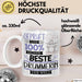 Beste Drummerin Der Welt Tasse Geschenk für Eine Drummerin Geprüft Und Sicher Geschenkidee Geburtstag Weihnachten Weiß Trendation
