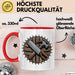 Zimmerer Tasse Geschenkidee Holzverarbeitung Experte Geschenkidee Lustig Rot Trendation