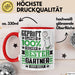 Gärtner Geschenk Lustiger Spruch für Gärtner Geschenkidee Bester Gärtner Der Welt Rot Trendation