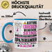 Spaziergänger Geschenk Tasse Lustiger Spruch Erheben Sie Sich Der Spaziergänger Betritt den Raum Blau Trendation