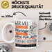 Tonstudio-Besitzerin Tasse Geschenk Spruch Wer Will Schon Prinzessin Sein Wenn Man Auch Tonstudio-Besitzerin Sein Kann Weiß Trendation