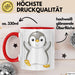 Lustige Pinguin Tasse Geschenk Pinguin-Liebhaber Rot Trendation