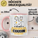 Cousin Geschenk Tasse So Gut Kann Nur Ein Cousin Aussehen Geschenkidee Kaffee-Becher Rosa Trendation