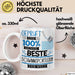 Beste Schwimmsportlerin Der Welt Tasse Geschenk für Eine Schwimmsportlerin Geprüft Und Sicher Geschenkidee Geburtstag Weihnachten Weiß Trendation