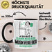 Musikverleger Geschenk Tasse So Gut Kann Nur Ein Musikverleger Aussehen Geschenkidee Kaffee-Becher Schwarz Trendation