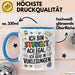 Student Tasse Geschenkidee Ich Gehe Zu Vorlesungen Uni Fan Blau Trendation