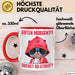 Sarkasmus Tasse Geschenk Lustiger Spruch Hund Guten Morgen Suchst Du Streit Becher Rot Trendation
